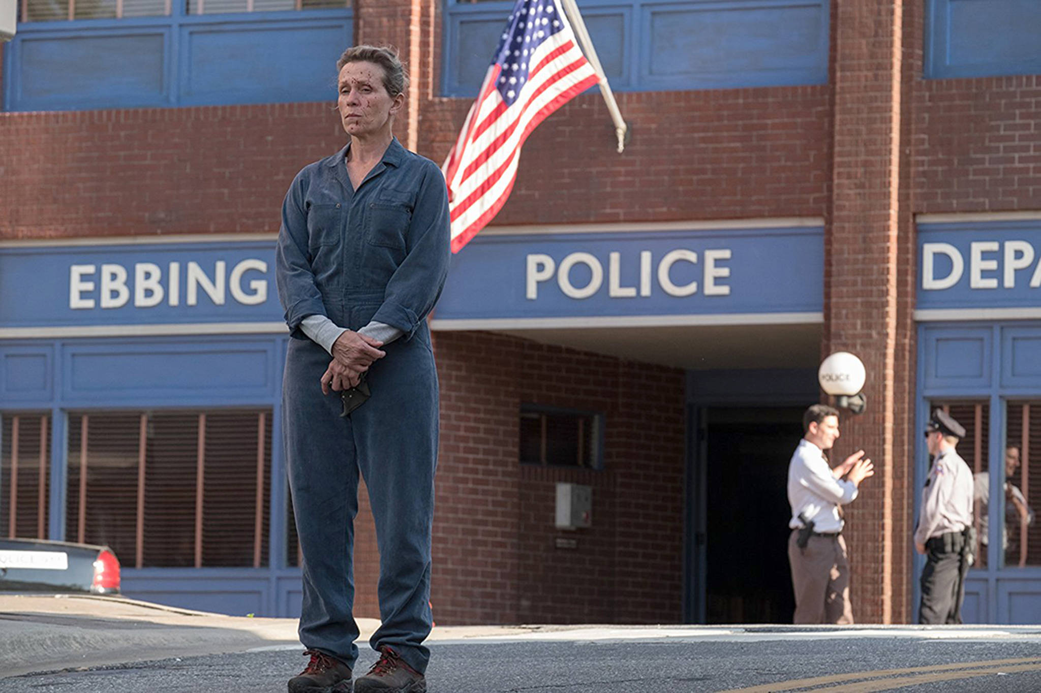 Frances McDormand plays Mildred Hayes in one of the year’s best, ‘Three Billboards Outside Ebbing, Missouri.’ Courtesy of Twentieth Century Fox