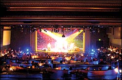 The Triple Door's grand stage.