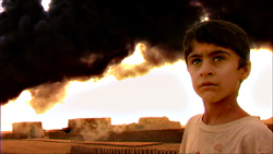 A scene from Seattle filmmaker James Longley's Iraq in Fragments.