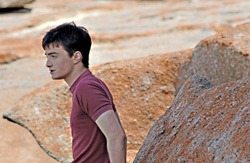 Radcliffe moves unsteadily into teen roles.