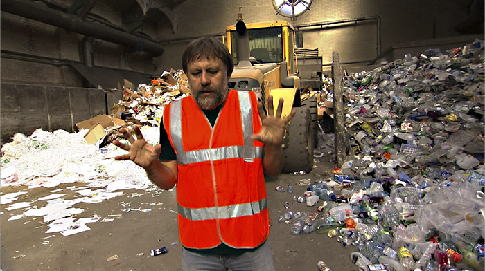 Zizek explains our trash culture.