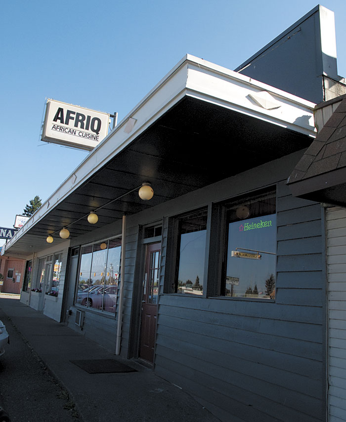 A 22-year-old Sudanese man was shot and killed outside this Skyway nightclub.