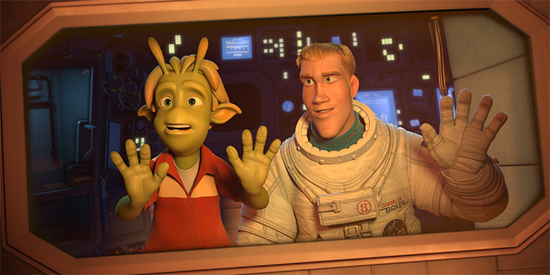 Planet 51: Justin Long as Green Space Salamander | Seattle Weekly