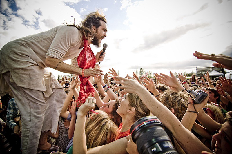 Alex Ebert, with Edward Sharpe and the Magnetic Zeros at Sasquatch!