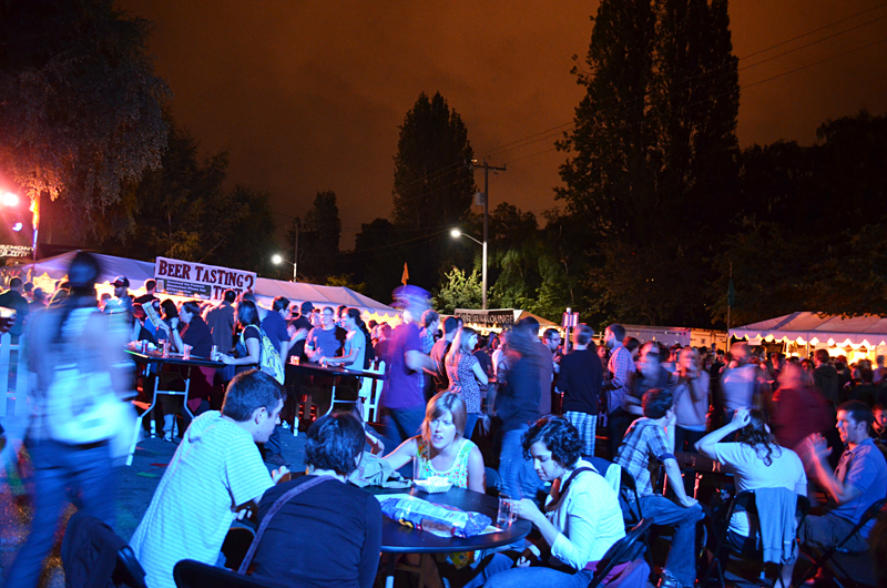 A scene from last year's Oktoberfest.