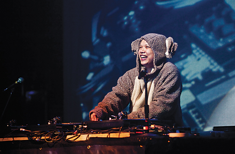 Kid Koala spins at Neumos on Wednesday.