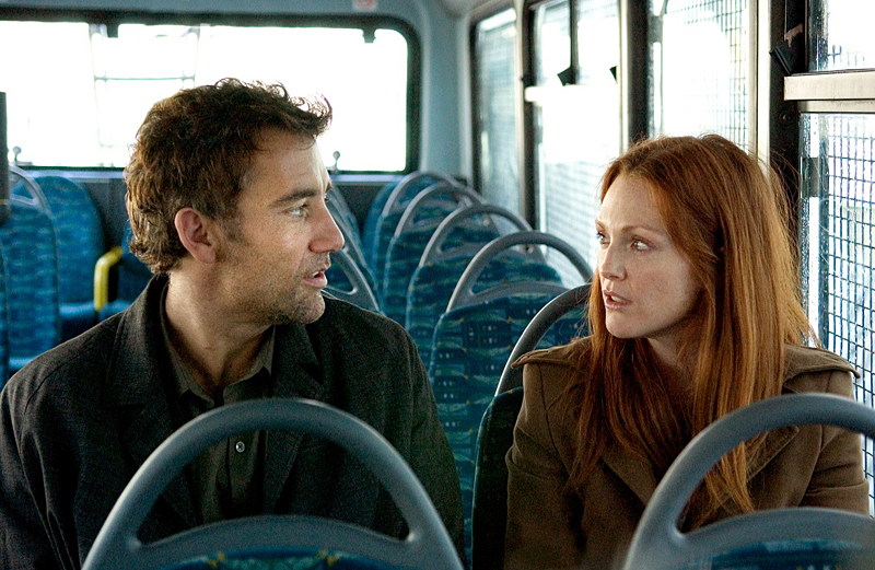 Owen and Julianne Moore as Children of Men detainees.