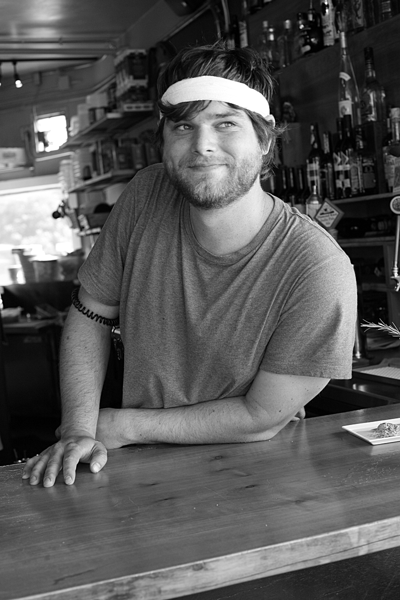 Ryan Fitts, 26, a line cook at Ocho in Ballard, got his gnarly thumb scar when his flesh met the heating element of the fryer.