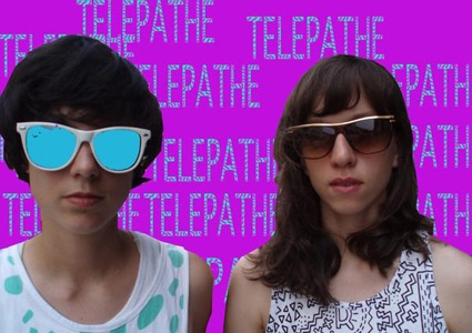 Telepathe, Wednesday, June 10: BFFaE™s Busy Gangnes and Melissa Livaudais, aka Telepathe, slip heavy narcotics into their electro pop concoctions, but take care to sip slowly, so that they donaE™t, say, spill the ambience all over the guitars. Their stuff goes down smooth but leaves you woozy. The Brooklyn duoaE™s video for aEœSo Fine,aE off their full-length Dance Mother, features the girls bobbing along amid a subdued sea of dancers, the perfect visual complement to a track lifted by the sirenaE™s-call vocals but grounded by machine-beat time-keeping. (Bonus: thereaE™s a Diplo remix.) ThereaE™s a darkness to their buoyancy that has faint echoes of The KnifeaE™s medieval brooding. But Telepathe is definitely having a lot more fun, even if they donaE™t show off. aEœLights Go DownaE has an improvisational quality, with the marching drums doing battle with the swirling voices and sound effects, as if Ganges and Livaudais couldnaE™t determine which would dominate. Not that they need to: ThataE™s what their narcotic reverie is all about. With Nite Jewel, Joey Casio. Chop Suey, 1325 E. Madison St. 324-8000. 8 p.m. $8 adv., $10 dos. Note by KEVIN CAPP