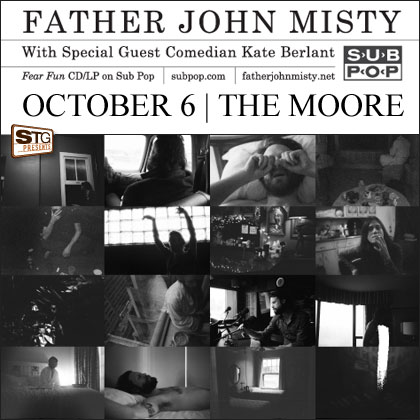 ENTER TO WIN HERE!STG Presents Father John Misty "Solo"  Special Guest: Comedian