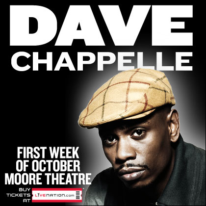 ENTER TO WIN HERE  STG & Live Nation Comedy Presents: Dave Chappelle Multiple