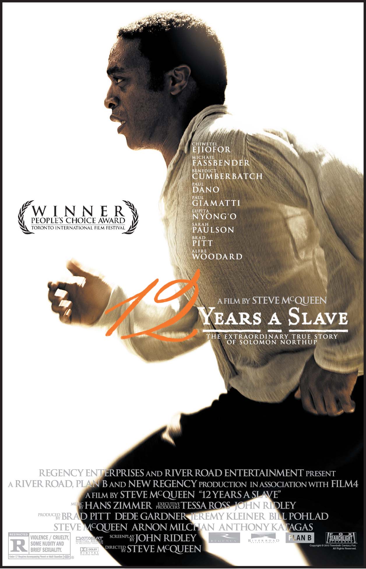 Fox Searchlight Pictures invites you to see   12 YEARS A SLAVE Wednesday ӏ