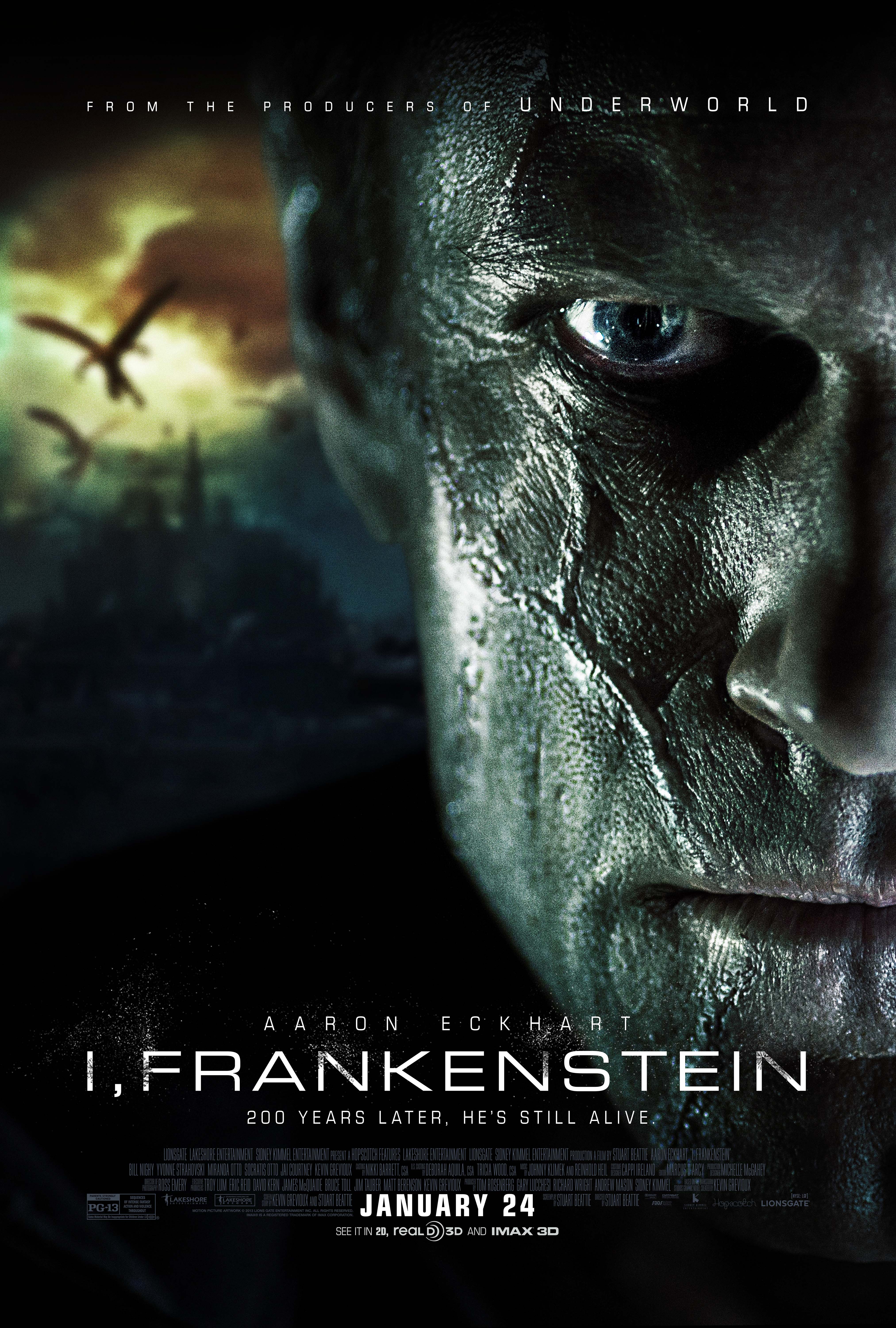 ENTER TO WIN HERE   Lionsgate Presents: I, Frankenstein Friday | January 24  Lionsgate invites