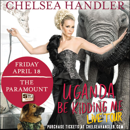 ENTER TO WIN HERE   STG Presents: Chelsea Handler Friday| April 18 6pm | The