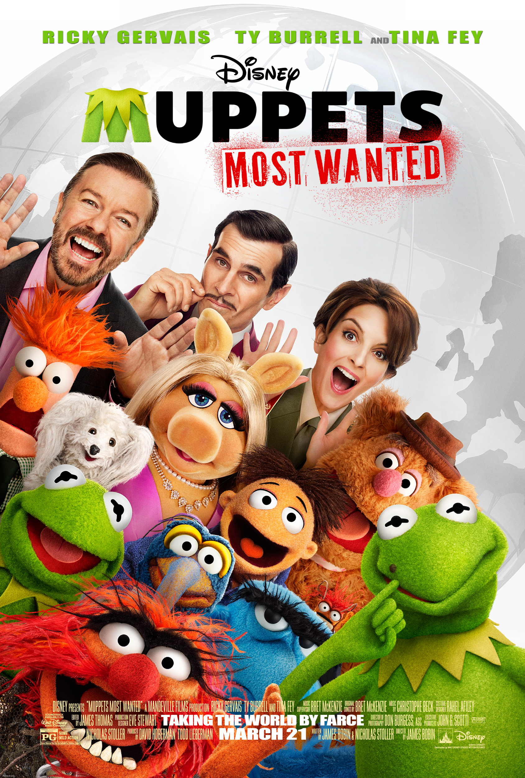 DreamWorks Presents: Muppets Most Wanted Saturday | March 15  Disney’s “Muppets Most Wanted” takes