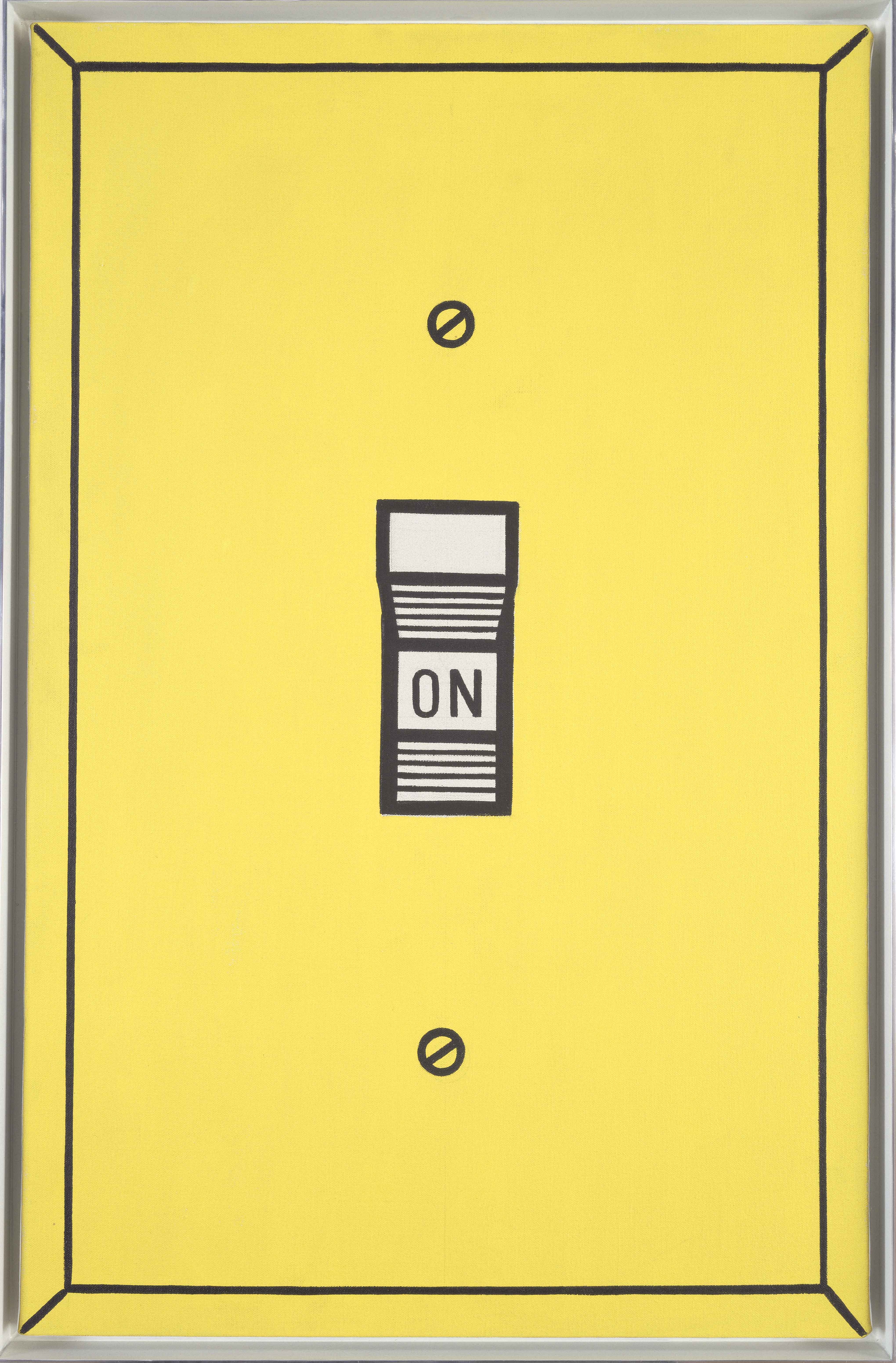 Lichtenstein’s 1961 On.