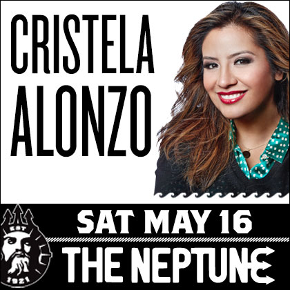 STG presents: Cristela Alonzo Saturday | May 16 9 pm | Neptune Theatre  Cristela Alonzo