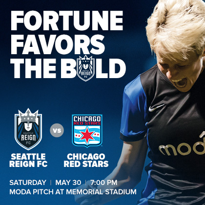 Seattle Reign FC presents: Reign vs. Red Stars Saturday | May 30 7 pm