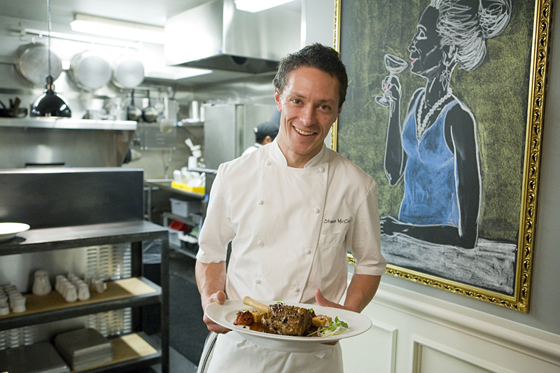 Book Bindery chef Shaun McCrain    makes a mundane menu sing.