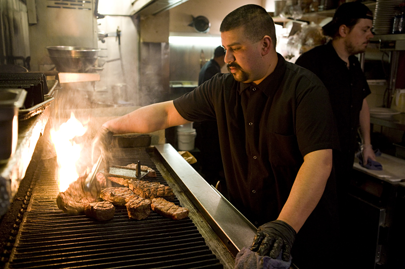 Meat is squarely in focus at Jak's.