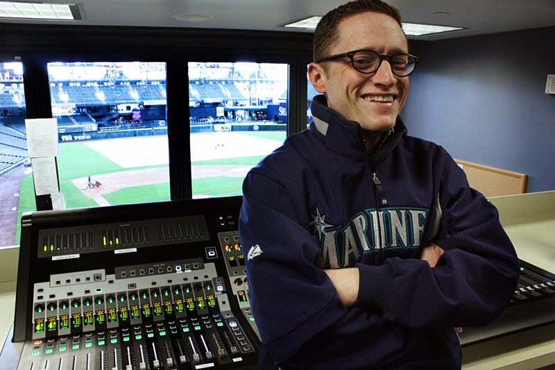 If you've seen a game at Safeco Field, you've heard his work.
