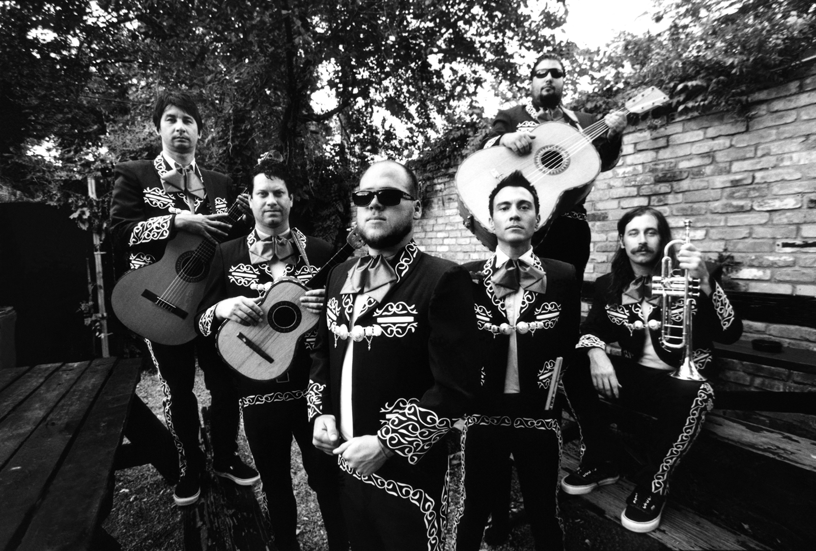 Mariachi El Bronx joins Flogging Molly at the Paramount.