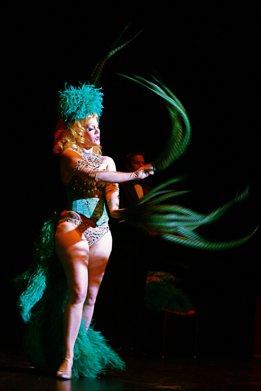 Moisture Festival's Libertease Burlesque featured Madame X and a host of  others