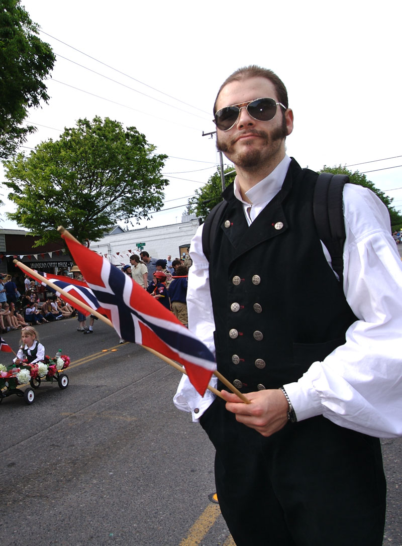 Here's a look at the folks who turned out for Ballard's Norwegian