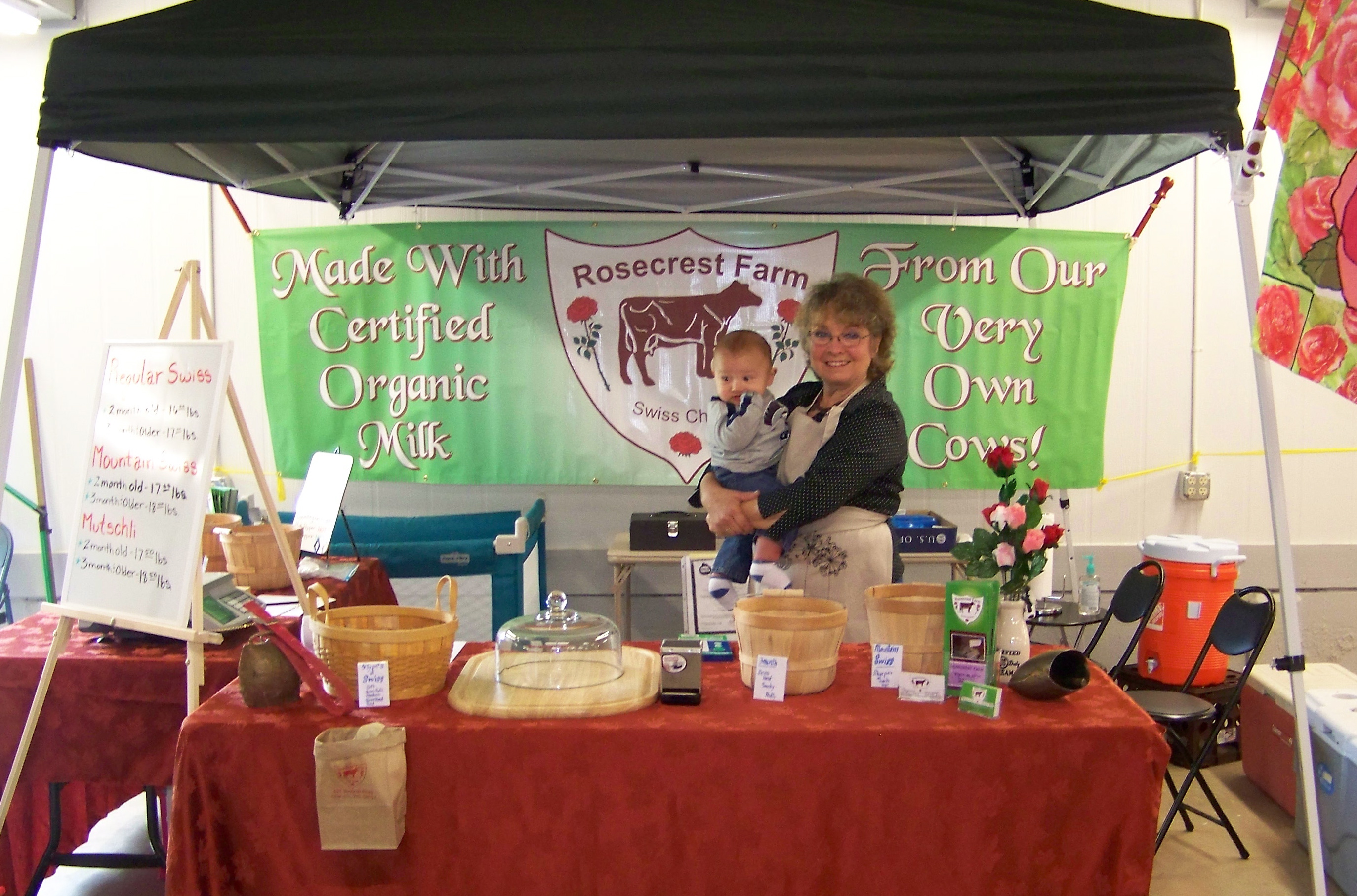 Many Swiss families have a tradition: they make a wheel of cheese