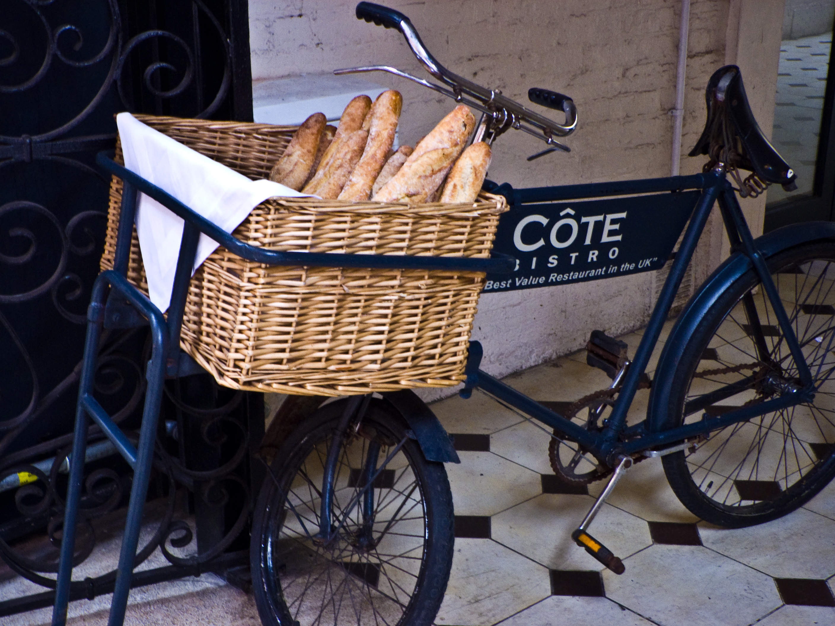 Outside Cote Bistro in Kensington.