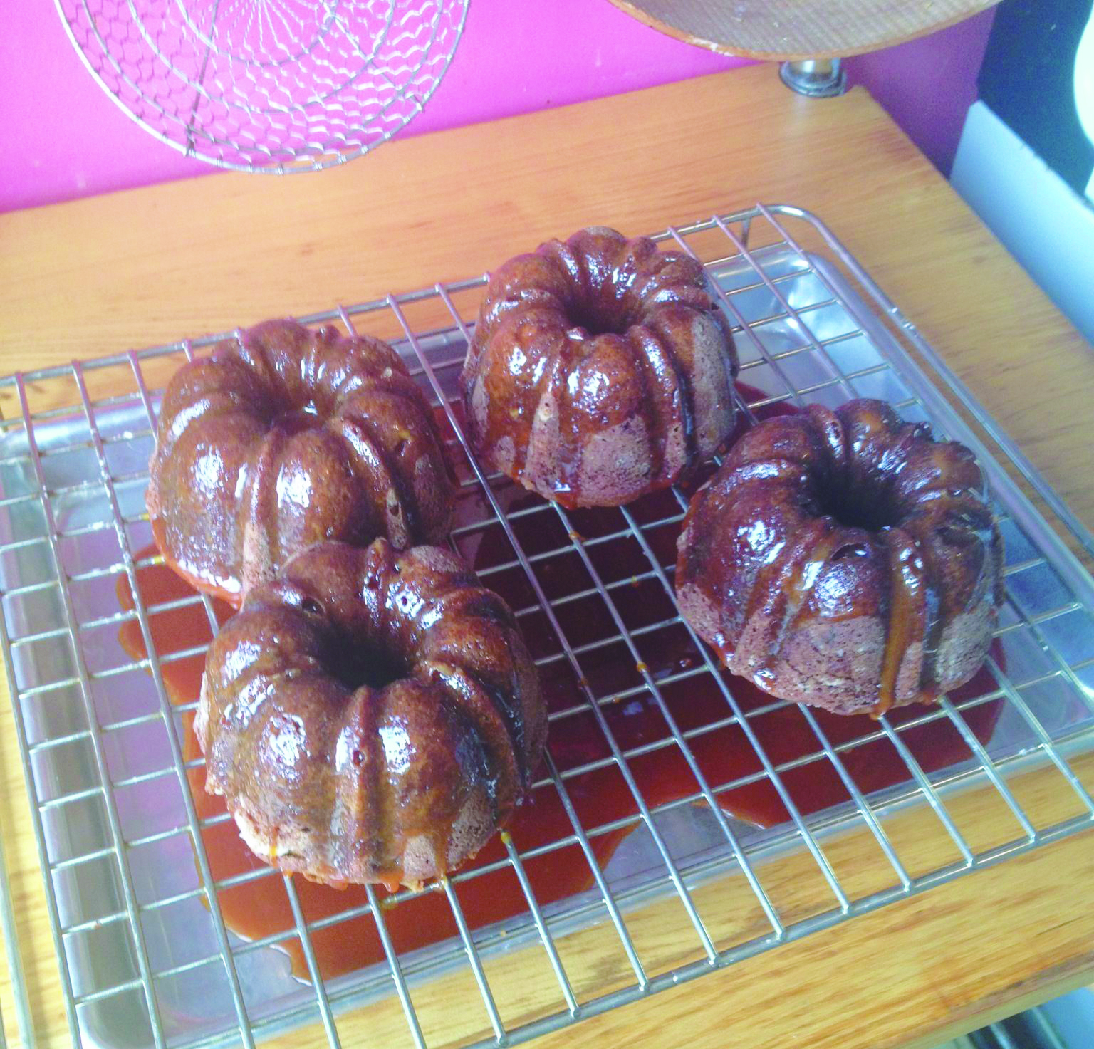 Sticky Toffee Pudding Mini Bundts