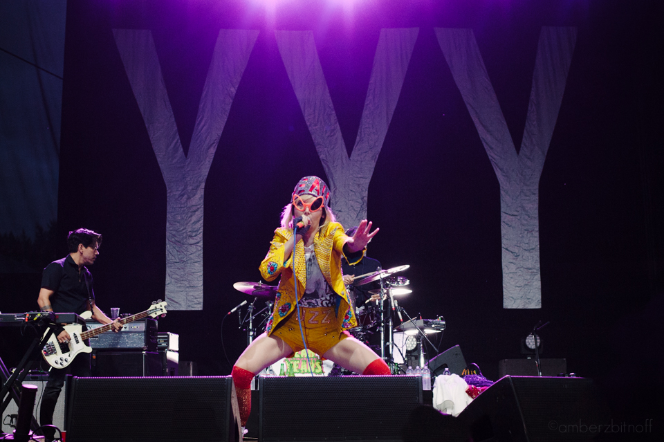 Yeah Yeah Yeahs at Marymoor Park. Photo by Amber Zbitnoff