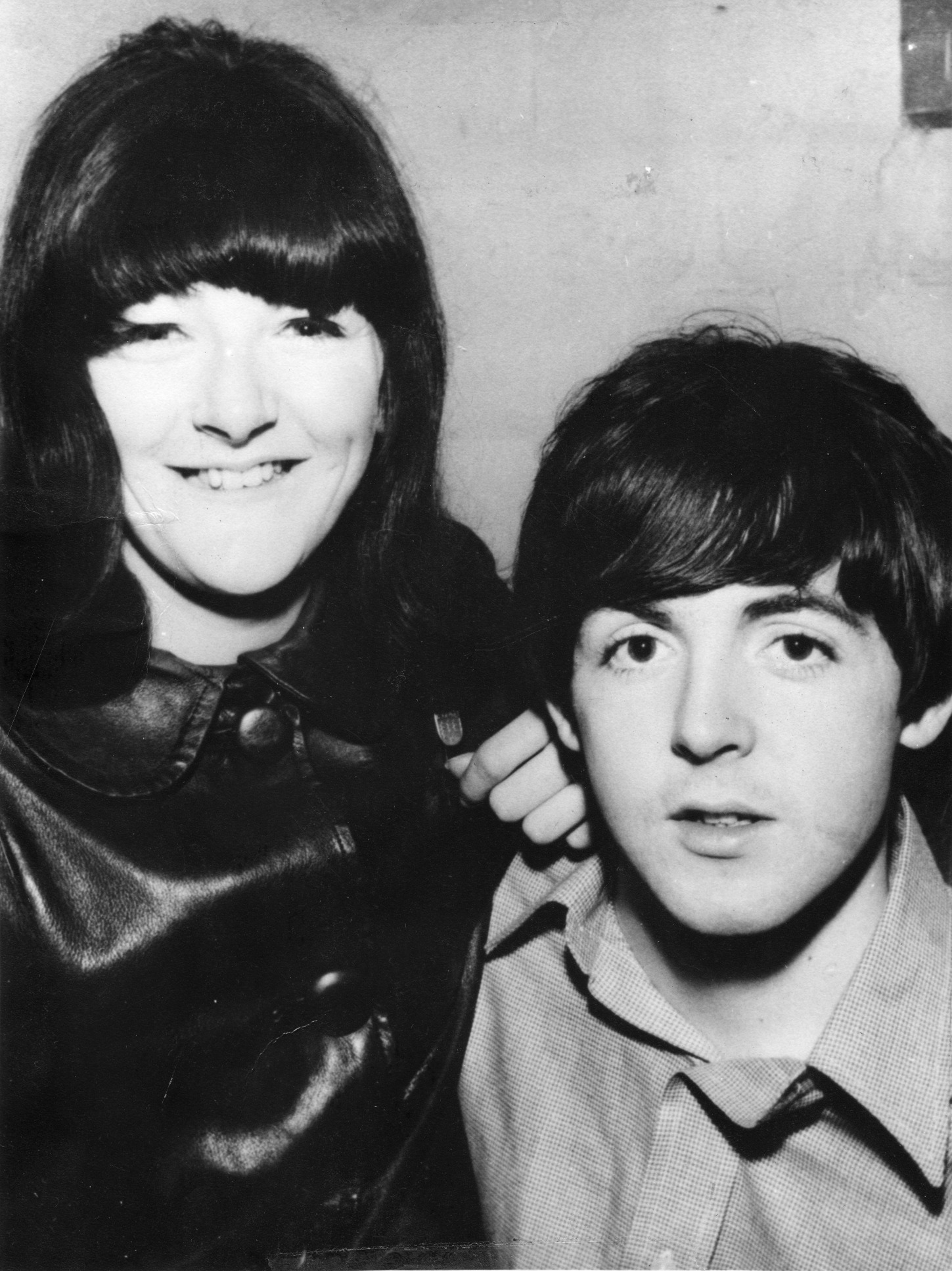 Kelly with McCartney in the late '60s.Freda Kelly/Magnolia Pictures