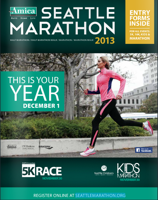 ENTER TO WIN HERE   Amica Insurance Presents: Seattle Marathon Sunday | December 1,