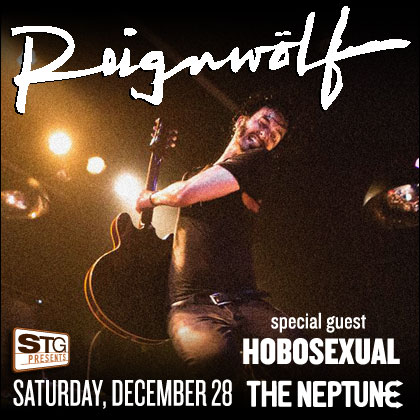 ENTER TO WIN HERESTG Presents: ReignWolf Saturday | December 28, 2013 Doors