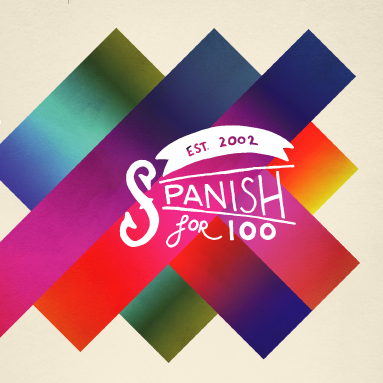 The cover of Spanish for 100’s latest release has “est. 2002” written