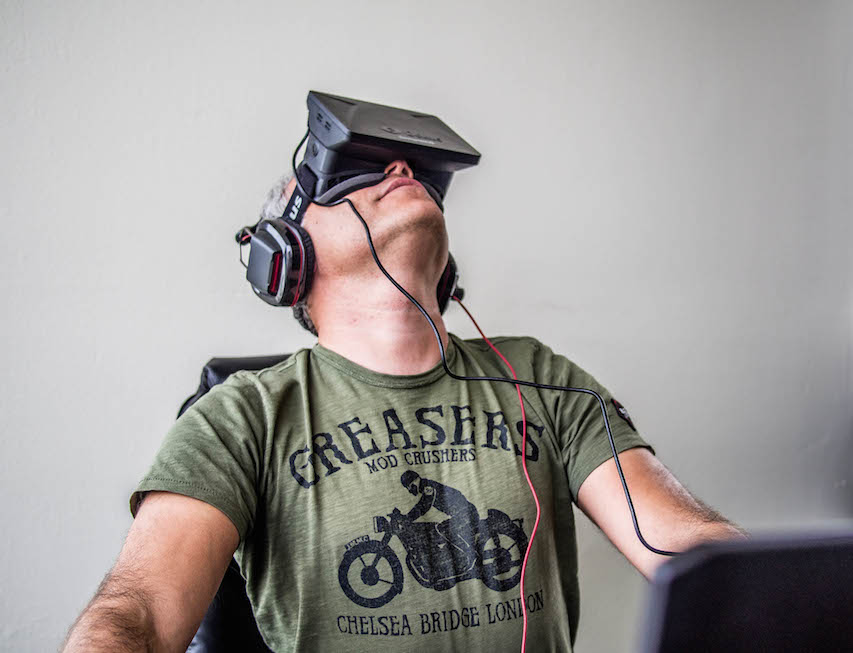 The Oculus Rift, for those unfamiliar, is a virtual reality headset currently