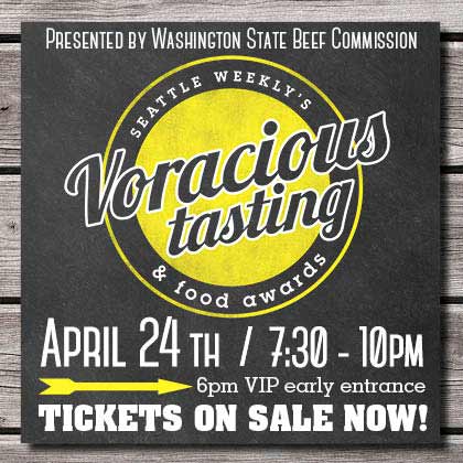 ENTER TO WIN  Voracious Tasting & Food Awards 2014 Thursday | April 24 6:00 pm