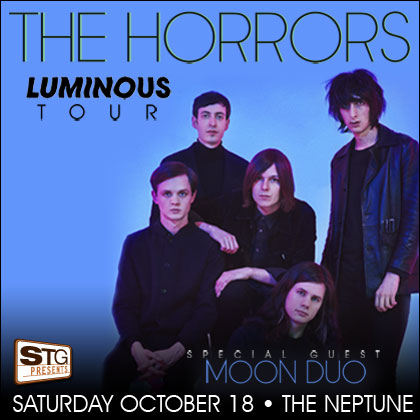 ENTER TO WIN  STG presents: The Horrors Saturday | October 18 9 pm | The