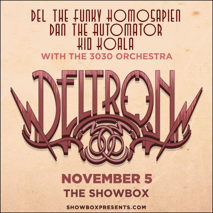 Showbox presents: Deltron 3030 Wednesday | November 5 9 pm | The Showbox   Where are