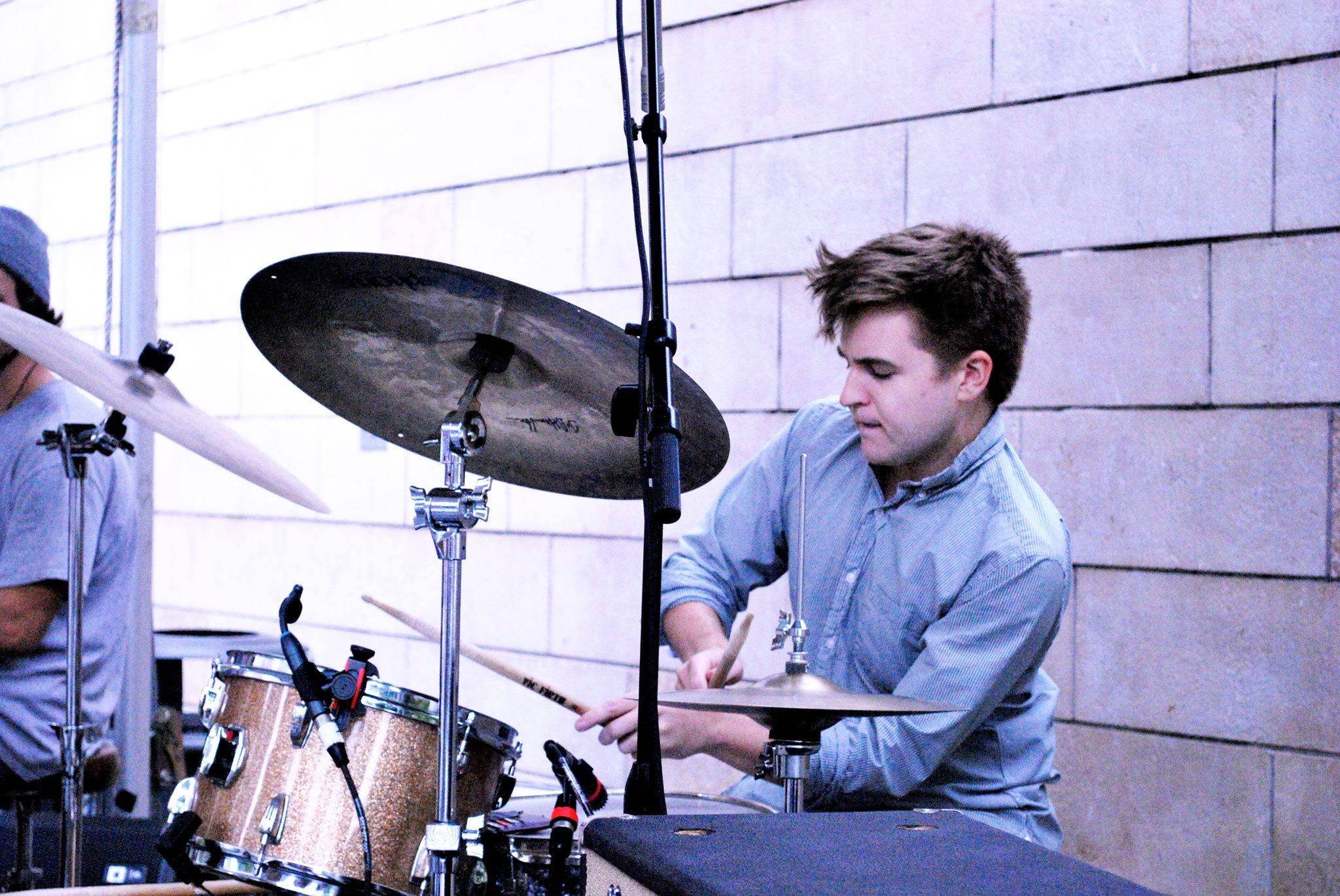 The Dip's drummer Jarred Katz keepin' it smooth and steady. Photo by Payton Bordley.