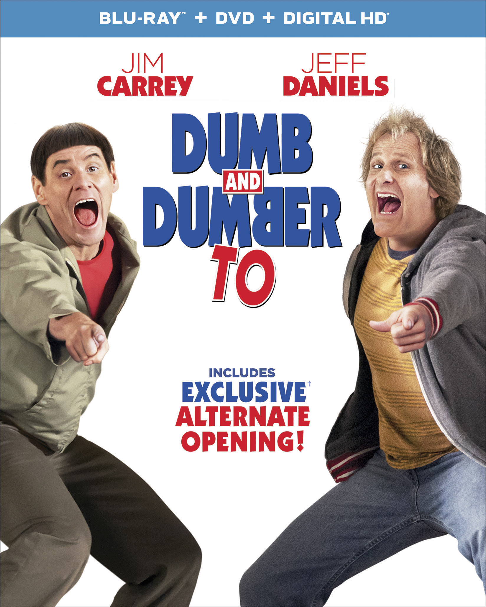 Universal Studios Home Entertainment presents: Dumb and Dumber To Rated PG-13  Jim Carrey and