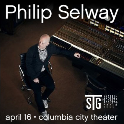 STG presents: Philip Selway Wednesday | April 15 8:30 pm | Columbia City Theater  Philip