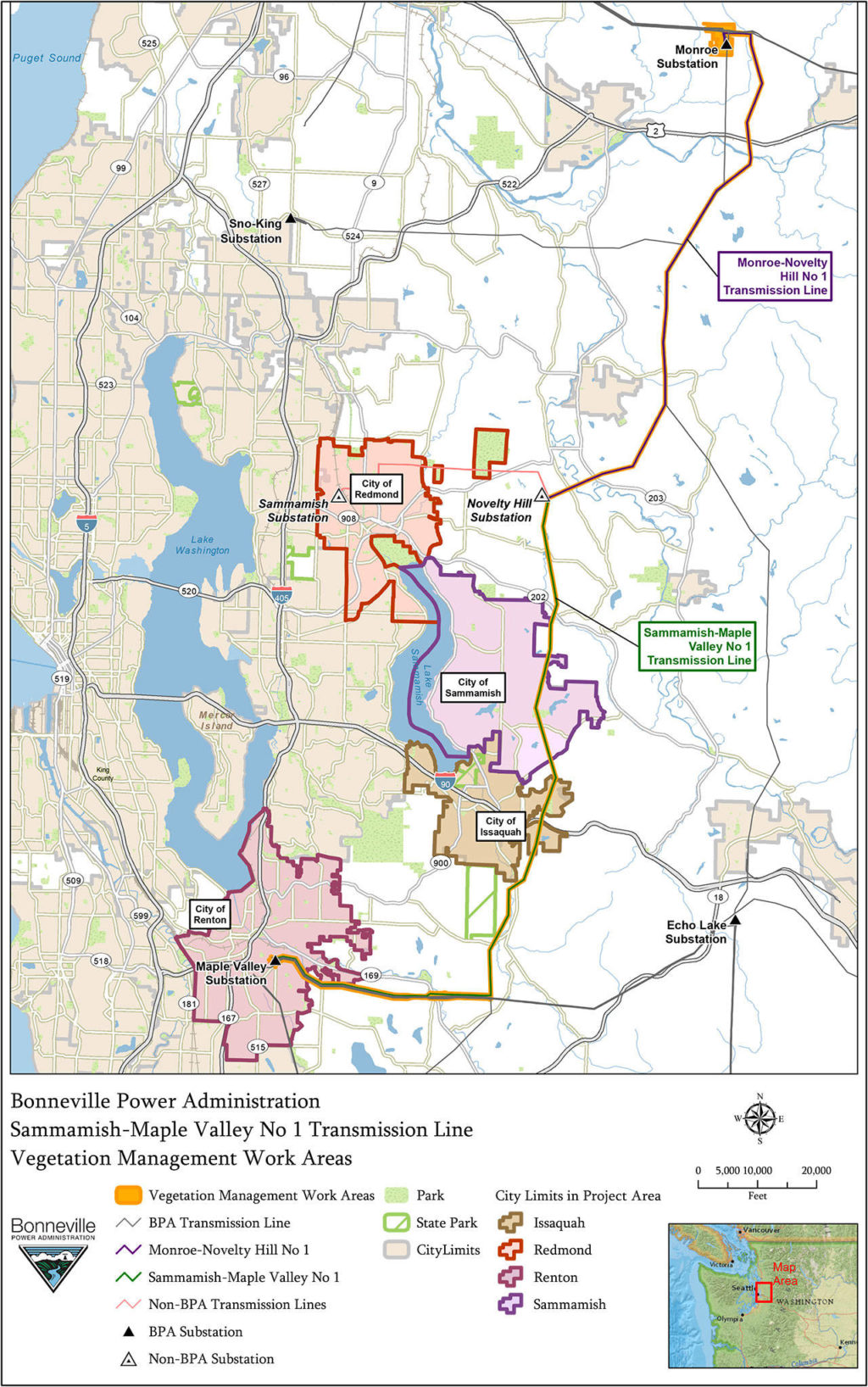 BPA could remove thousands of trees along Eastside transmission lines ...