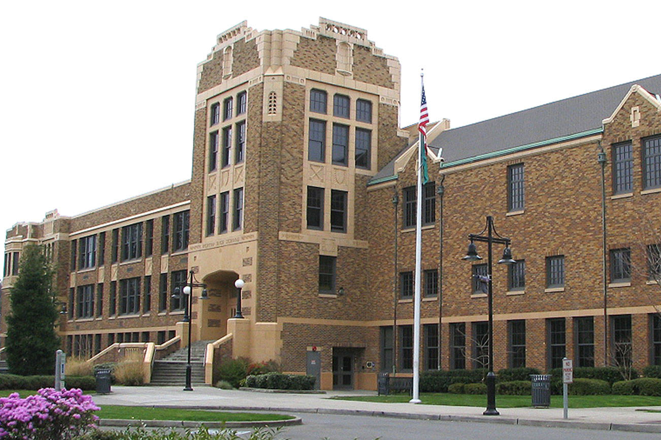 Renton High School, pictured, could end up changing its nickname from “Indians” if a bill is approved in this year’s legislative session. File photo