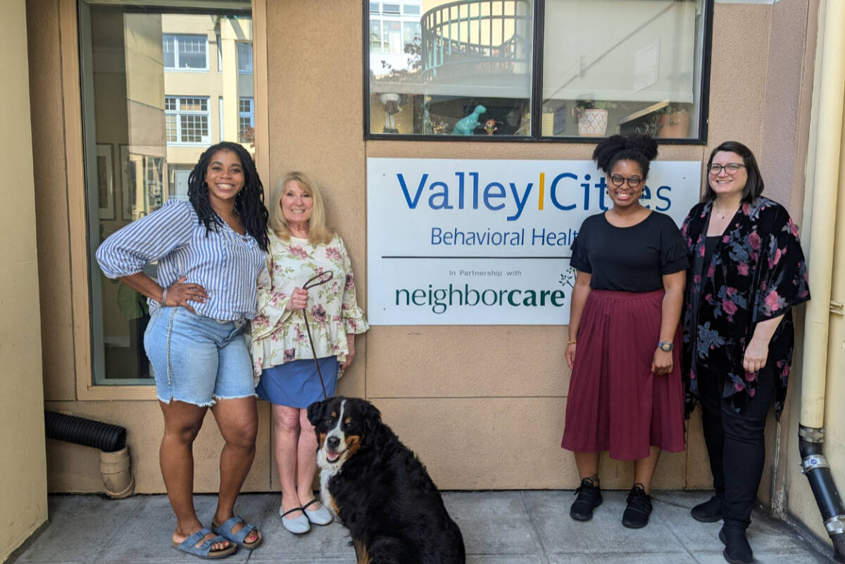 Ashley Ellerson and the Valley Cities Pike Place team. Photo courtesy of Valley Cities Behavioral Health Care.