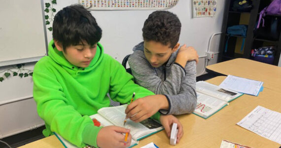 Morningside Academy uses homogeneous grouping – students are placed with peers who have similar academic abilities, based on thorough assessments conducted at the beginning of the school year.