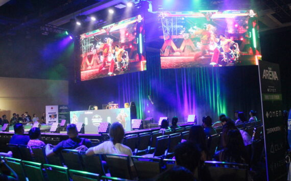 Gamers face off in a match of “Tekken” at PAX. Photo by Bailey Jo Josie/Sound Publishing.