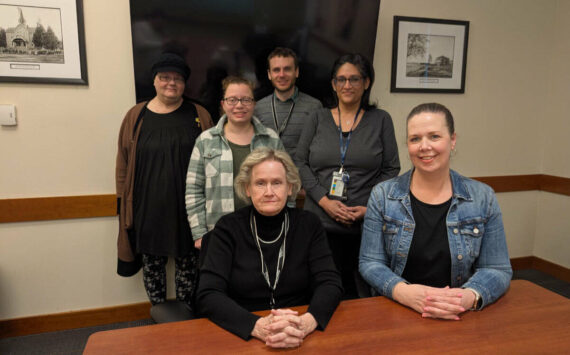 Cathy Bell, Valley Cities’ Midway Clinic Manager (front right) and the Valley Cities New Journeys team. Photo courtesy of Valley Cities Behavioral Health Care.